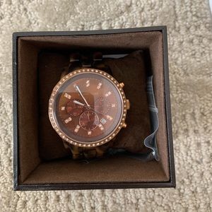 Michael Kors Tortoise Watch